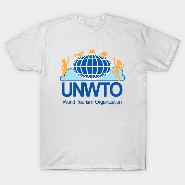 UNWTO - World Tourism Organization T-Shirt by atizadorgris